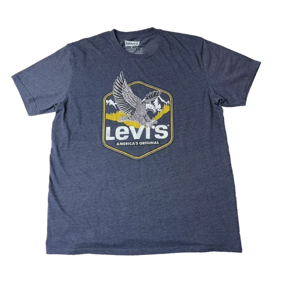 Men's XL Extra Large Levi’s Short Sleeve Crew Neck Graphic Logo T-Shirt